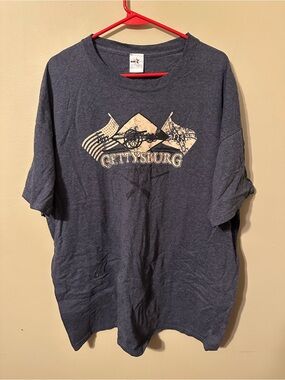 Gettysburg Graphic Short-Sleeve T-Shirt - Grey, size 3XL, unworn